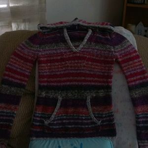 Woman's woven pullover